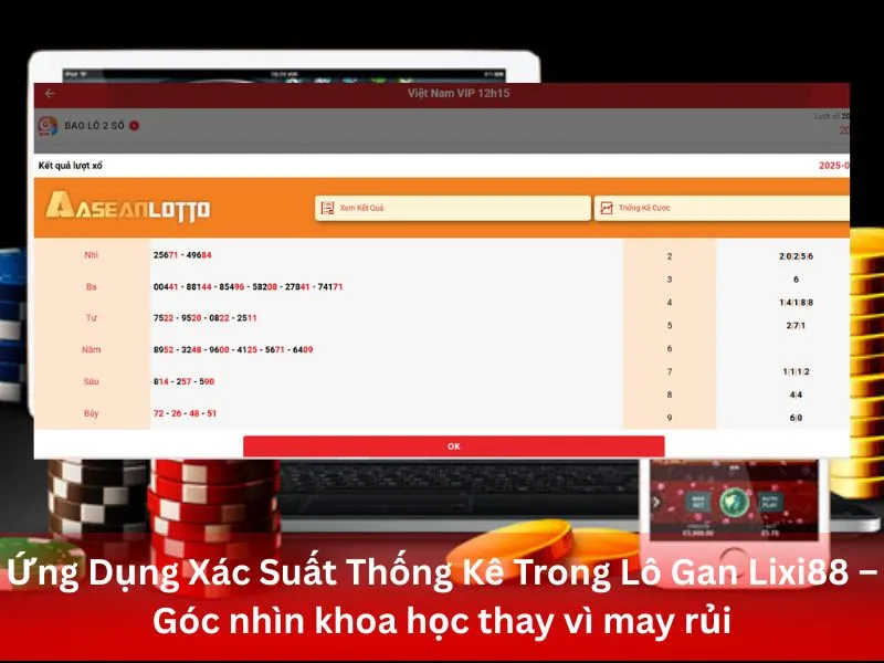 Ứng Dụng Xác Suất Thống Kê Trong Lô Gan Lixi88
